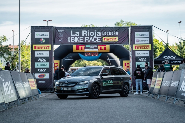 Škoda, official car of La Rioja Bike Race 2025